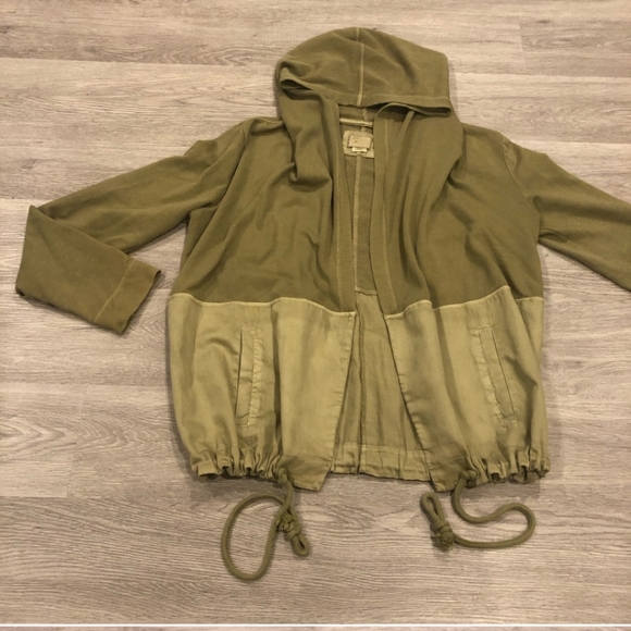 Postmark Anthropologie Anorak Open Hoodie Jacket - Picture 2 of 6